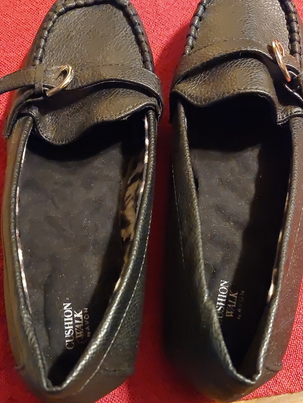 Women's Black Slip-On Loafers